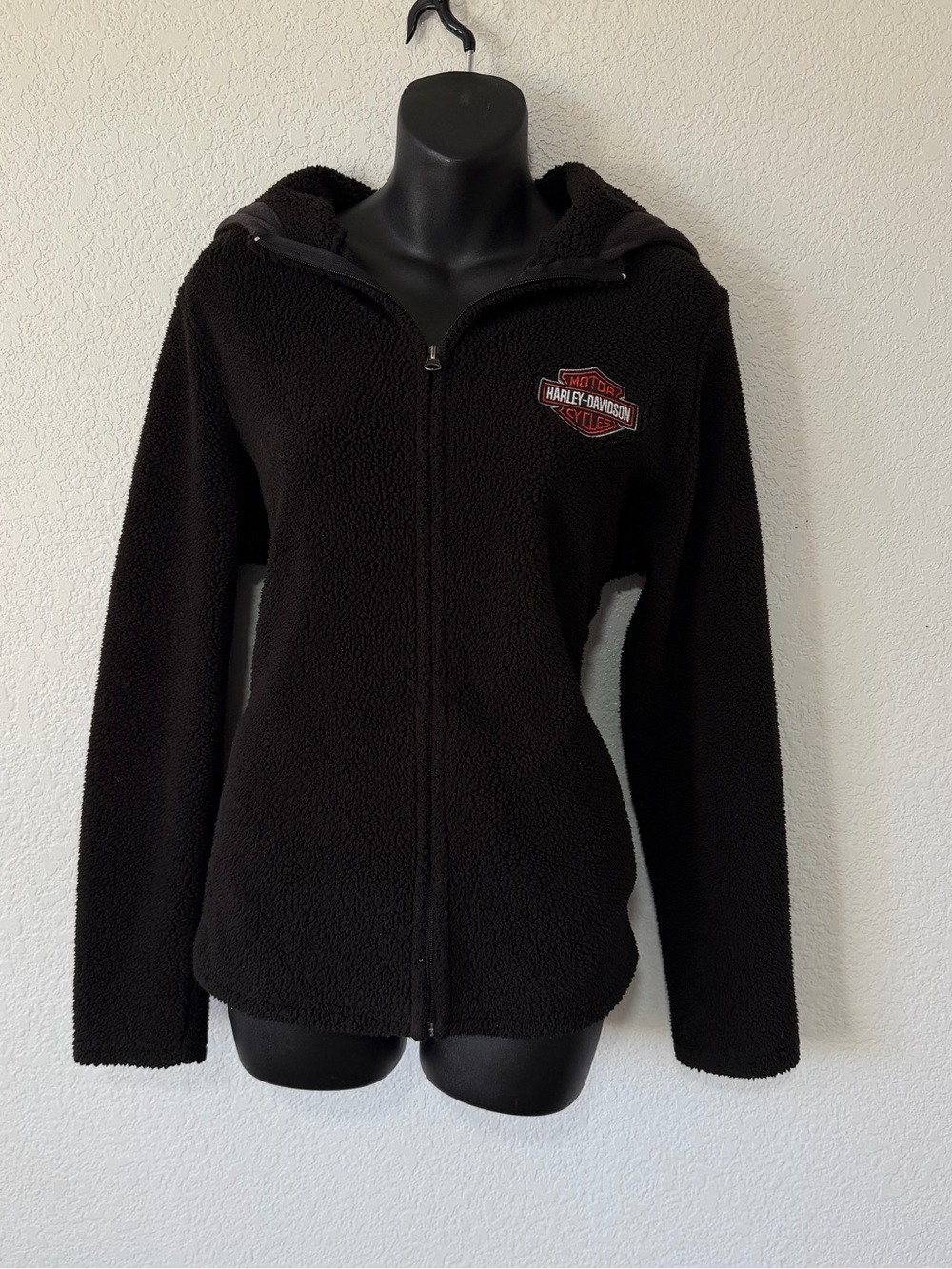 Cozy Harley-Davidson Teddy Fleece Hoodie 🏍️